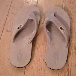 The North Face flip flops